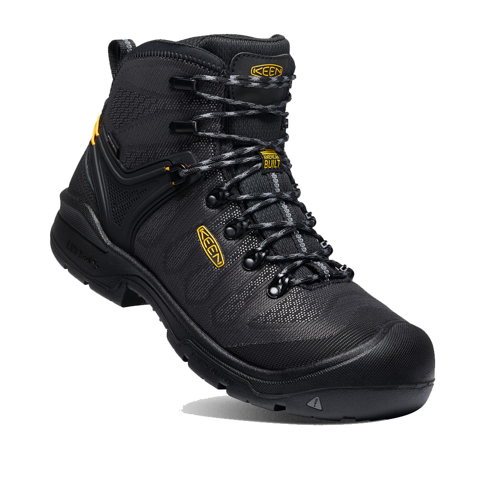 Keen Men's Dearborn 6 Inch Waterproof Work Boots with Carbon-Fiber Toe from GME Supply